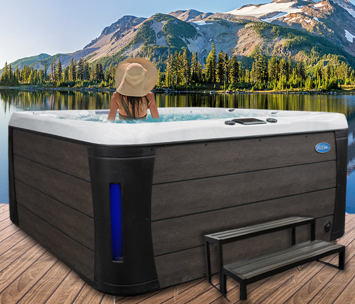 Calspas hot tub being used in a family setting - hot tubs spas for sale Spearfish